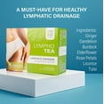 Lymphatic Natural Herbal Tea, Lymphatic Drainage, Ginger Blend for
