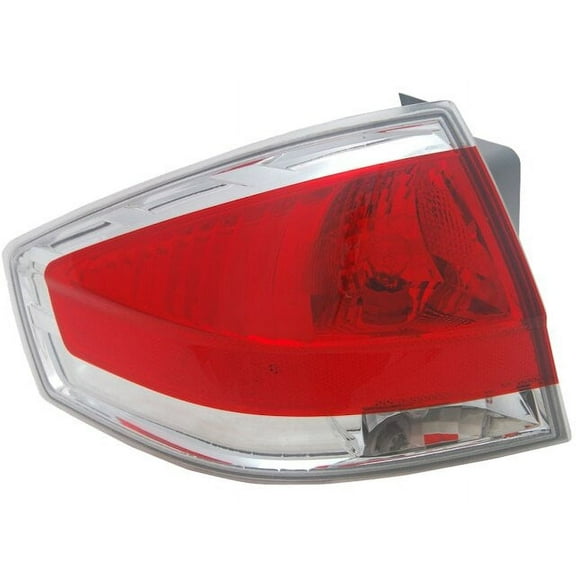 Left Tail Light Assembly - Compatible with 2009 - 2011 Ford Focus Sedan 2010