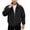 Black, variant on Corduroy Jacket Men Vintage Casual Long Sleeve Loose Lapel Collar Zip Up Jackets with Pockets Fall Winter Coat Outerwear