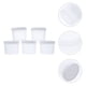 thumbnail image 2 of EeaseMX 5 tarros de helado de 400 ml, recipientes para almacenar postres, vasos de yogur con tapa, 2 of 7