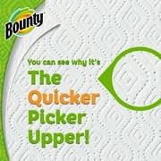 Bounty Paper Towels, White, 12 Giant Rolls 18 Regular Rolls