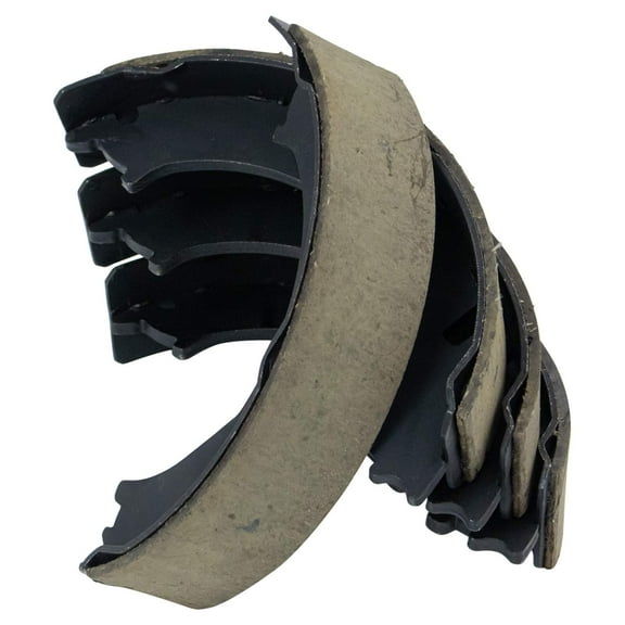 TRQ Rear Parking Emergency Brake Shoe Set for Chevy Ford Hummer GMC Dodge