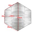 thumbnail image 4 of Greeniant Almohadilla hexagonal a prueba de humedad: liviana y duradera para aventuras al aire libre Cojín grande y grueso carpas, 4 of 6
