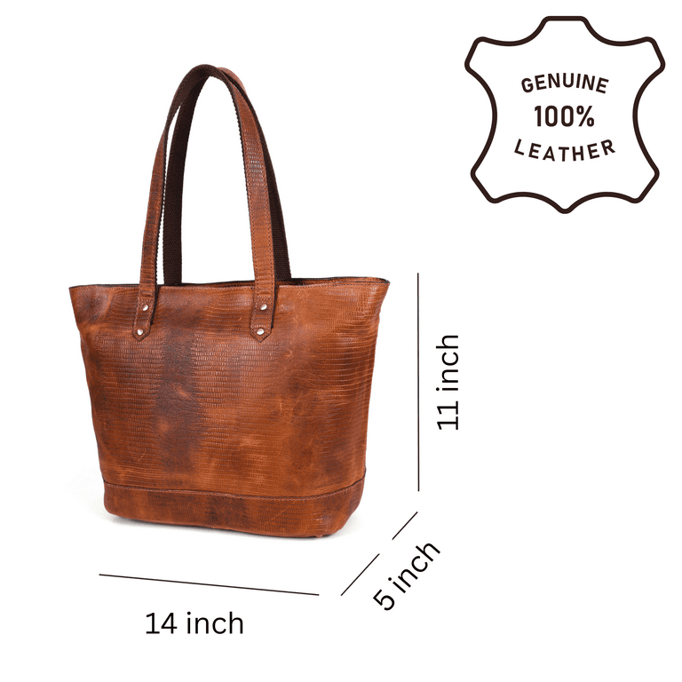 14 Genuine Leather Tote Bag For Women