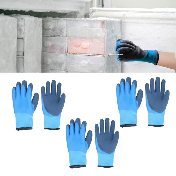 Guantes De Trabajo De Invierno, Guantes De Invierno A Prueba De Aceite, Antideslizantes, Impermeables Para La Construcción