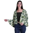 thumbnail image 1 of Moomaya Front Open Printed&nbsp;Shrug Cardigan&nbsp;Full Bell Sleeves Summer Clothes For Women, 1 of 1