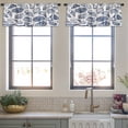 thumbnail image 4 of LALILO Kitchen Curtain Valance Beautiful Marine And Rod Pocket Window Curtain 52"x 18" Set of 2, 4 of 6