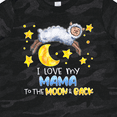 thumbnail image 4 of Inktastic I Love My Mama to the Moon and Back Cute Sheep Boys or Girls Toddler T-Shirt, 4 of 5