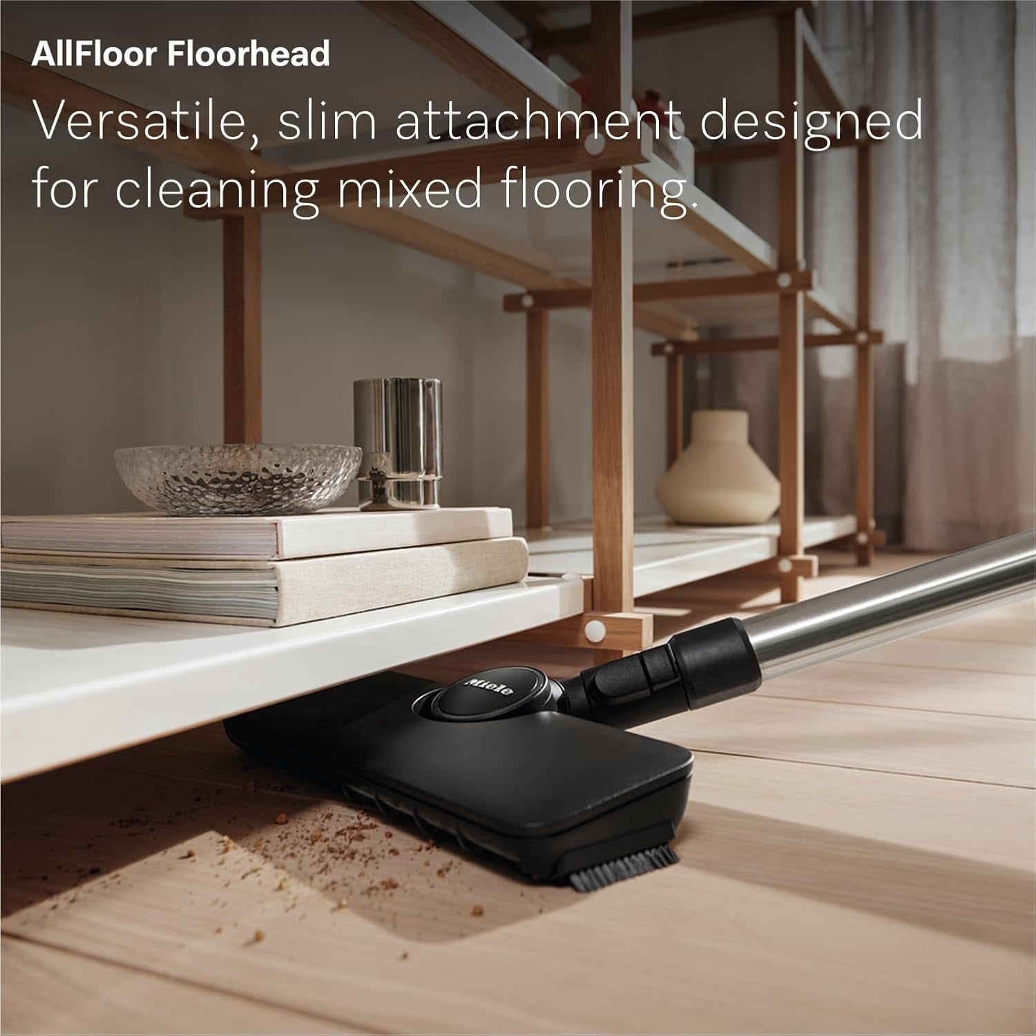 Miele Guard L1 AllFloor Canister Vacuum - AirClean Plus - Obsidian Black/Rose Gold