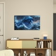 thumbnail image 3 of Tidal Judgment- Roaring Godzilla in the Waves of Fury (36 "x48" customizable) by Genie's Poems - Print Wall Art Work Home Decor, 3 of 4
