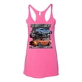 thumbnail image 2 of Wild Bobby Ford Shelby GT All American Women Tri-Blend Racerback Tank Top, 2 of 6