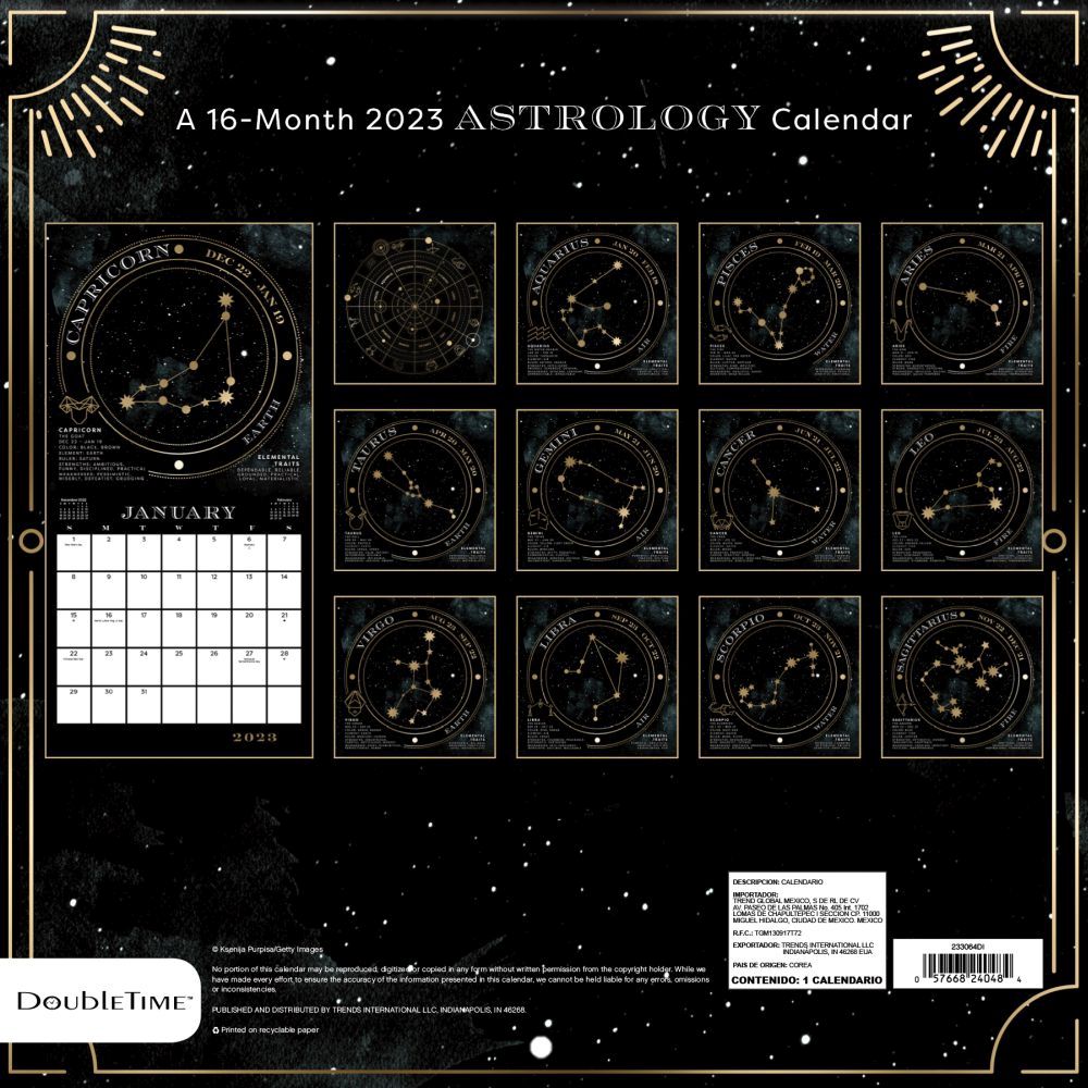 Astrology Wall (Calendar) - image 2 of 4