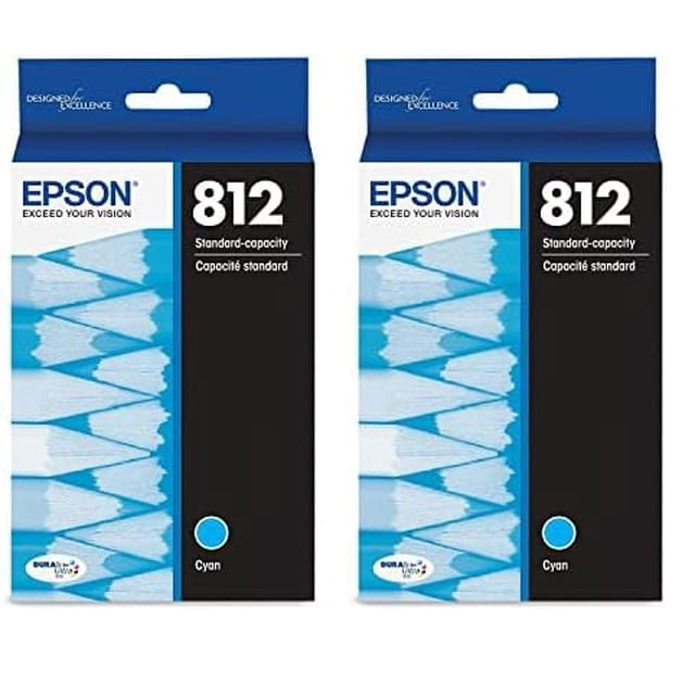 Cartucho de tinta Epson T812 DuraBrite Ultra Cyan (T812220-S)