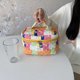 thumbnail image 5 of Bolso De Cosméticos Bolsa Bonito de belleza, neceser informal de algodón para maquillaje, estampado a la moda para vacaciones de fin de semana Tmvgtek Para Estrenar, 5 of 9
