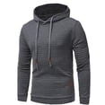 thumbnail image 3 of Sexyshine Otoño Invierno Casual Manga Larga Cuello Embudo Cuadros Jacquard Jersey Con Capucha Top Sudadera Sudaderas, 3 of 4