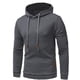 thumbnail image 3 of Sexyshine Otoño Invierno Casual Manga Larga Cuello Embudo Cuadros Jacquard Jersey Con Capucha Top Sudadera Sudaderas, 3 of 4