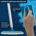 thumbnail image 5 of U.S. Pool Supply Hand-Held and Pool Pole Attachment Scrub Brushes - Surface Scrubbing Scouring Sponge Pads - Clean Pool Tile Grout Walls, Vinyl Liners, Spas, Remove Stains, Kitchen Bathroom, 5 of 6