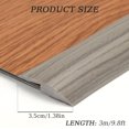 thumbnail image 2 of YISITIAN Floor Transition Strip, Self Adhesive-PVC Carpet & Floor Edging Trim Strip, Carpet Threshold Transition Strip, for Threshold Transitions with a Height Less Than 5mm CJ919-97401, 2 of 7