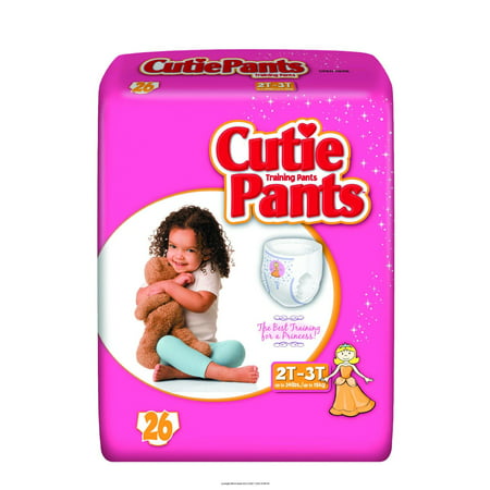 Cuties Training Pants for Girls (Choose Size and
