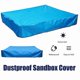 thumbnail image 3 of Funda para arenero con cordón, impermeable, protección UV para arenero de exterior, azul, 200x200x20, 3 of 4