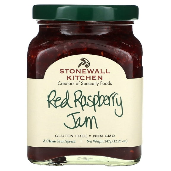 Stonewall Kitchen Red Raspberry Jam, 12.5 Ounce Jar