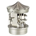 thumbnail image 1 of Leeber 88612 Carousel Bank, Silver Plated & Pewter, 1 of 2