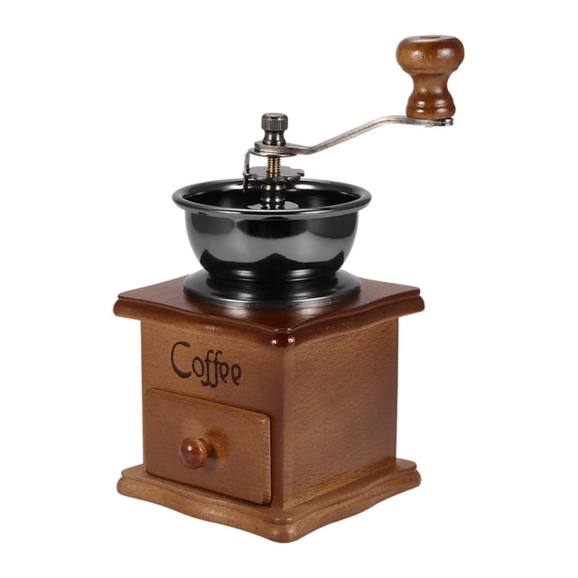 Molinillo De Café De Mano De Madera, Máquina Clásica De Granos De Café, Molinillo De Café Manual Para Café Casero Guardurnaity HA026911-01