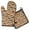 Retro Style Dachshunds, variant on Schnauzer Dog Kitchen Oven Mitt and Pot Holder Sets 2 Pcs for Baking, Cooking and Grilling, Heat Resistant Up To 392 °F