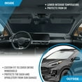 thumbnail image 6 of CLIM ART Windshield Sun Shade for Kia Sportage 2017-2022, Custom-Fit Foldable Car Sunshade, Vehicle Sun Protector, Front Auto Windshield Cover, Car accessories - WS5023, 6 of 8