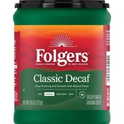 Folgers Classic Decaf Medium Roast Ground Coffee - 9.6 oz