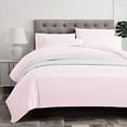 thumbnail image 5 of Basic Choice 6 Piece Sheet Set - Luxury Soft 2000 Series Bed Sheets - King, Baby Pink, 5 of 5
