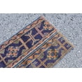 thumbnail image 6 of Turkish Rug, 1.5x3 ft Small Rug, Rugs For Nursery, Vintage Rug, Blue Moroccan Rugs, Antique Rug, Aztec Gift Rug, Outdoor Entry Rugs, 6 of 10