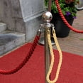 thumbnail image 5 of Angoily Stanchion Flax Rope 1.5m Party Queue Rope Crowd Control Flax Rope Line Barrier Rope, 5 of 5
