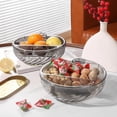 thumbnail image 5 of KDFWDM Snack Bowl | Snack Containers | Fruit Plate Living Room Snacks Double Layer Snack & Fruit Bowl Snacks Food Holder Phone Stand Nut & Snacks Dish for Home Use, 5 of 9