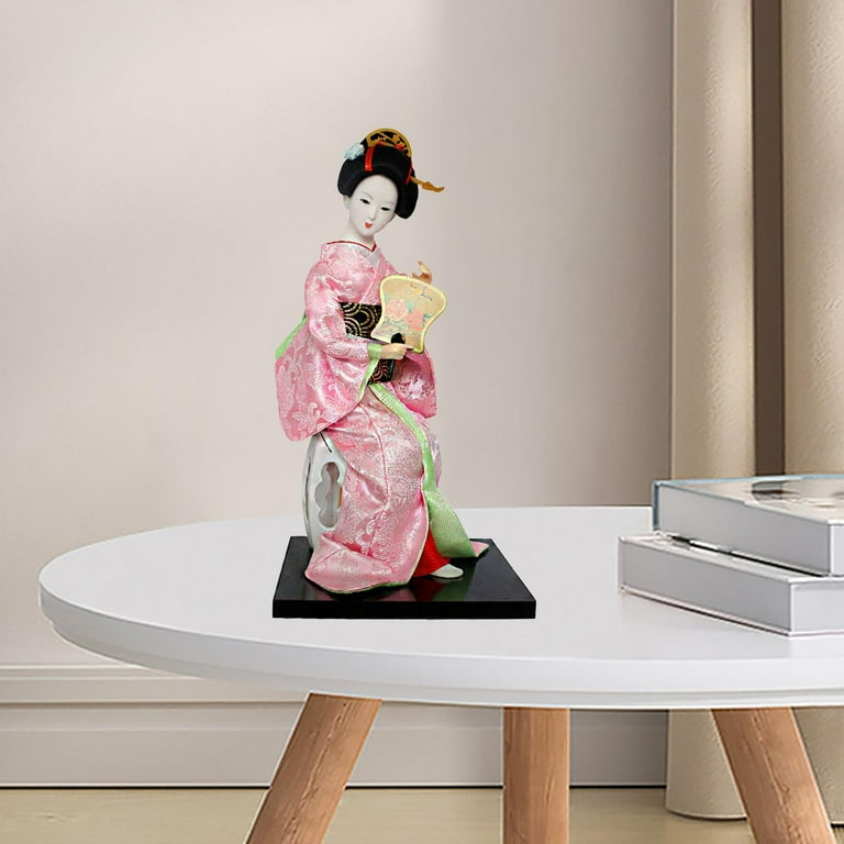 Baoblaze Ethnic Japanese Geisha Dolls 12 inch Kimono Dolls