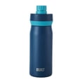 thumbnail image 2 of Bouteille Chug Built NY Cascade de 16 oz - Bleu, 2 of 6