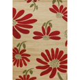 thumbnail image 1 of 4 x 6 ft. Antigua Collection Spring Daisy Woven Area Rug, Beige, 1 of 1