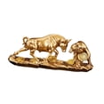 thumbnail image 5 of Esquirla Animal Sculpture Decorations,r Bear Figurine, Lifelike Resin Decorative Decorative Ornament Bull Statue for Shop Decor Birthday Men L, 5 of 8
