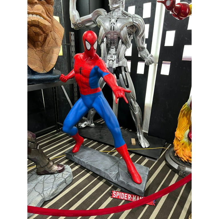 Life size sale spiderman toy
