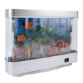 thumbnail image 1 of Luz Nocturna De Peces De Acuario, Imágenes Dinámicas En Movimiento Lámpara Sensorial Artificial Para Sala De Estar, Oficina, Ambiente Sereno En Aguas Profundas Con Peces, 1 of 7