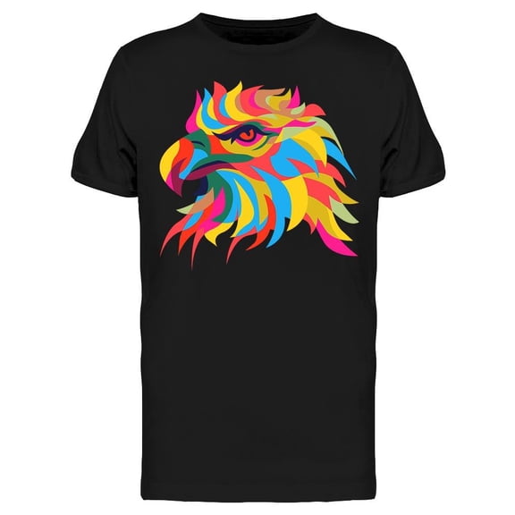 Eagle Head W/multiple Colors T-Shirt Men -Image by Shutterstock, Male 3X-Large