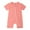 L, variant on CChildren'S Playsuit With Zipper, Baby Summer Fiber Short Sleeved Clothing Female Summer Suit Male Thin Crawling Suit Baby Baby Crawl Suit Boys' Romper With Snap Legs