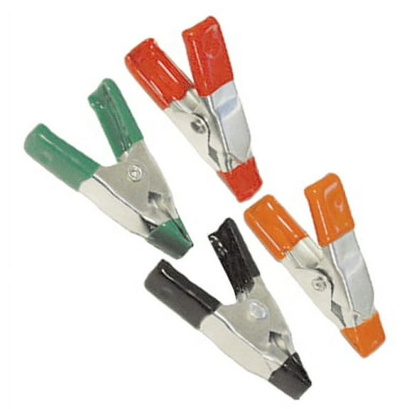 Pro Tool Color Coded 2" Steel Spring Clips Clamps, 10 Piece