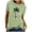 Z1 Green, variant on Women's Hawaii Beach Graphic T-Shirt Tropical Summer Vacation Short Sleeve Tee Aloha Party Crewneck Top Casual Seaside Apparel