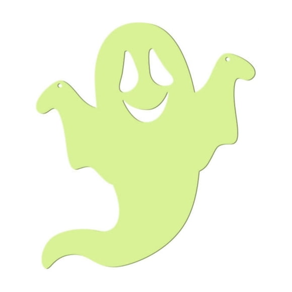 Colgante Luminoso de Fantasma de Halloween, Diseño de Doble Cara, con Imán o Gancho, Decoración para Eventos Festivos, Efecto de Iluminación Misteriosa, Fácil Instalación, Opciones de Tamaño Grande o