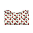 thumbnail image 4 of Naloa Strawberry Print Leather Tissue Box Cover Rectangle | Long Tissue Box Cover | Tissue Box Holder | Tissue Holder for Bathroom, 4 of 9