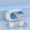 thumbnail image 4 of Klonfd Wireless Ear Clip Bone Conduction Headphones Open Ear Earbuds LED Display Built In Mic With Ear Hooks For Music & Phone Calls Sports, 4 of 4