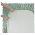 thumbnail image 5 of KriKac Full Size Sheet Sets - 4 Piece Full Size Sheets, Deep Pocket, Hotel Luxury, Extra Soft, Breathable and Cooling, Sage Green Sheets for Full Size Mattress, 5 of 6