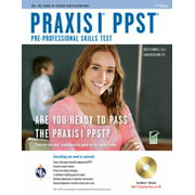 Praxis I PPST (Pre-Professional Skills Test) w/CD (PRAXIS Teacher Certification Test Prep) [Paperback - Used]