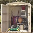 Suncast 5.5' x 5.5' Outdoor Resin Storage Shed, GS8000